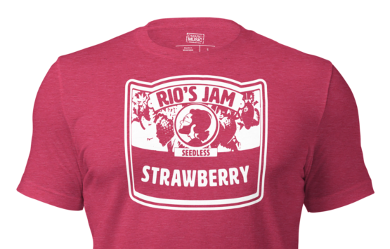 Rio's Jam Tee – Strawberry